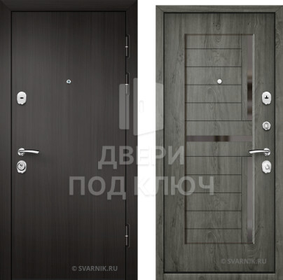 Металлическая входная дверь в офис ДПК-7807