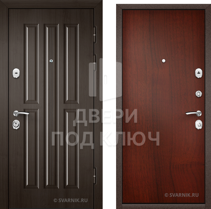 Входная вторая дверь в коттедж ДПК-2353