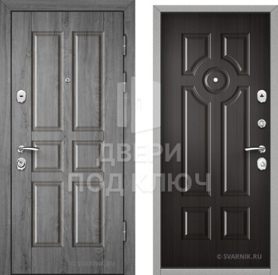 Входная готовая дверь в дом ДПК-2671